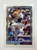 1992 Topps Micro #778 Tim Leary New York Yankees