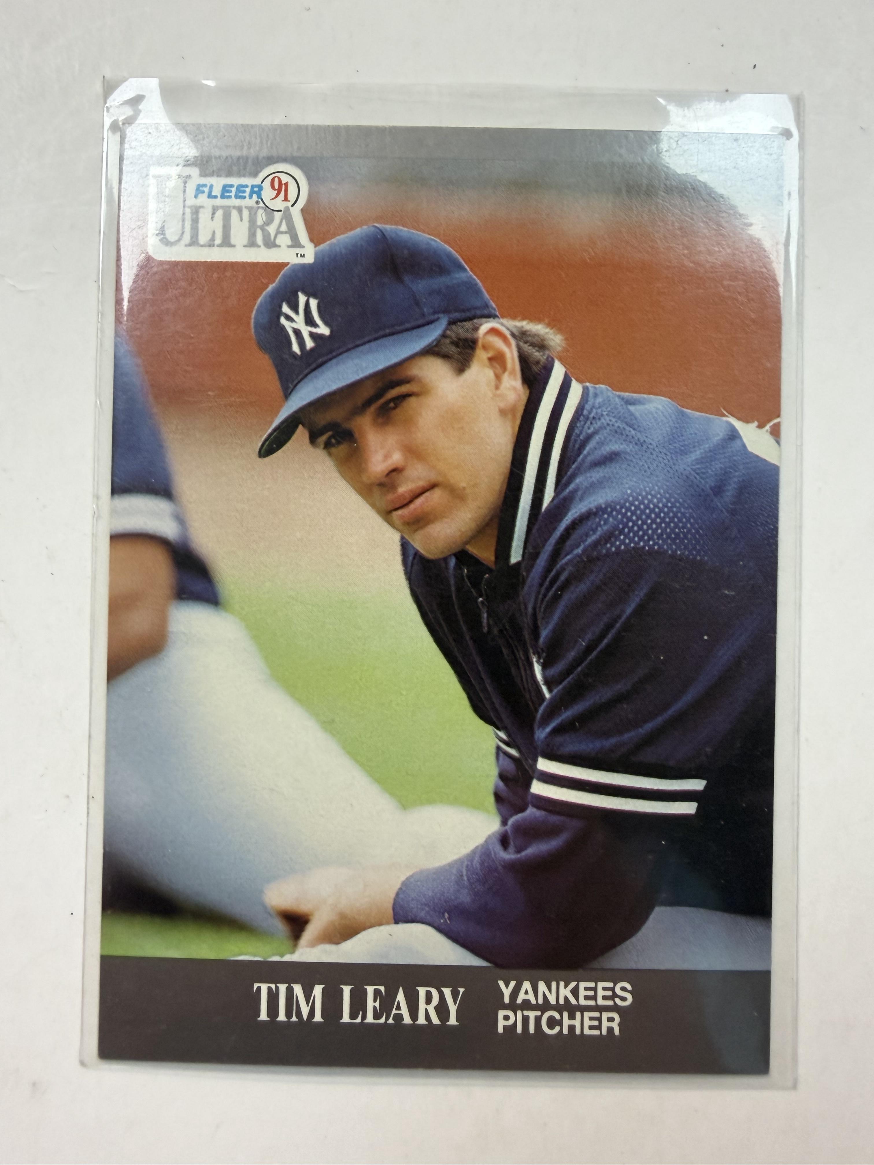 1991 Ultra #236 Tim Leary New York Yankees