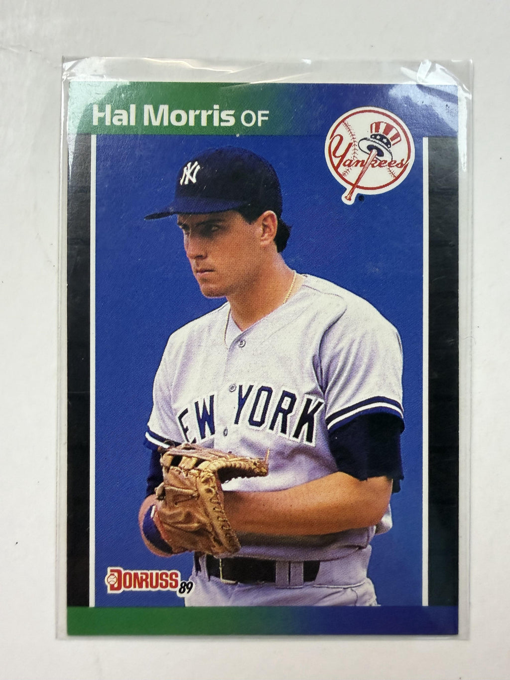 1989 Donruss #545c Hal Morris  Rookie Card  New York Yankees