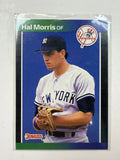 1989 Donruss #545c Hal Morris  Rookie Card  New York Yankees