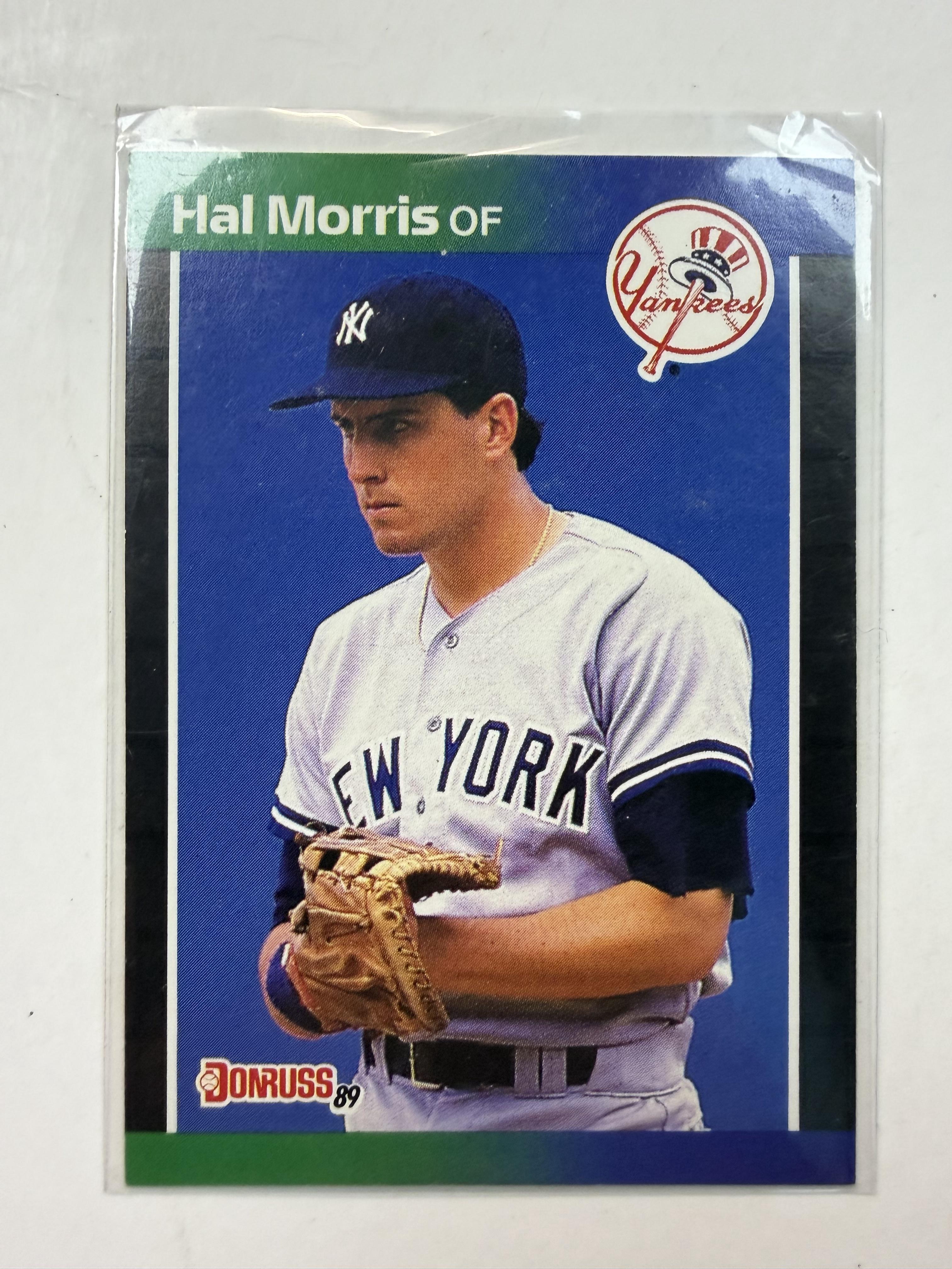 1989 Donruss #545c Hal Morris  Rookie Card  New York Yankees
