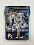 2024 Topps #247 Clay Holmes Team New York Yankees