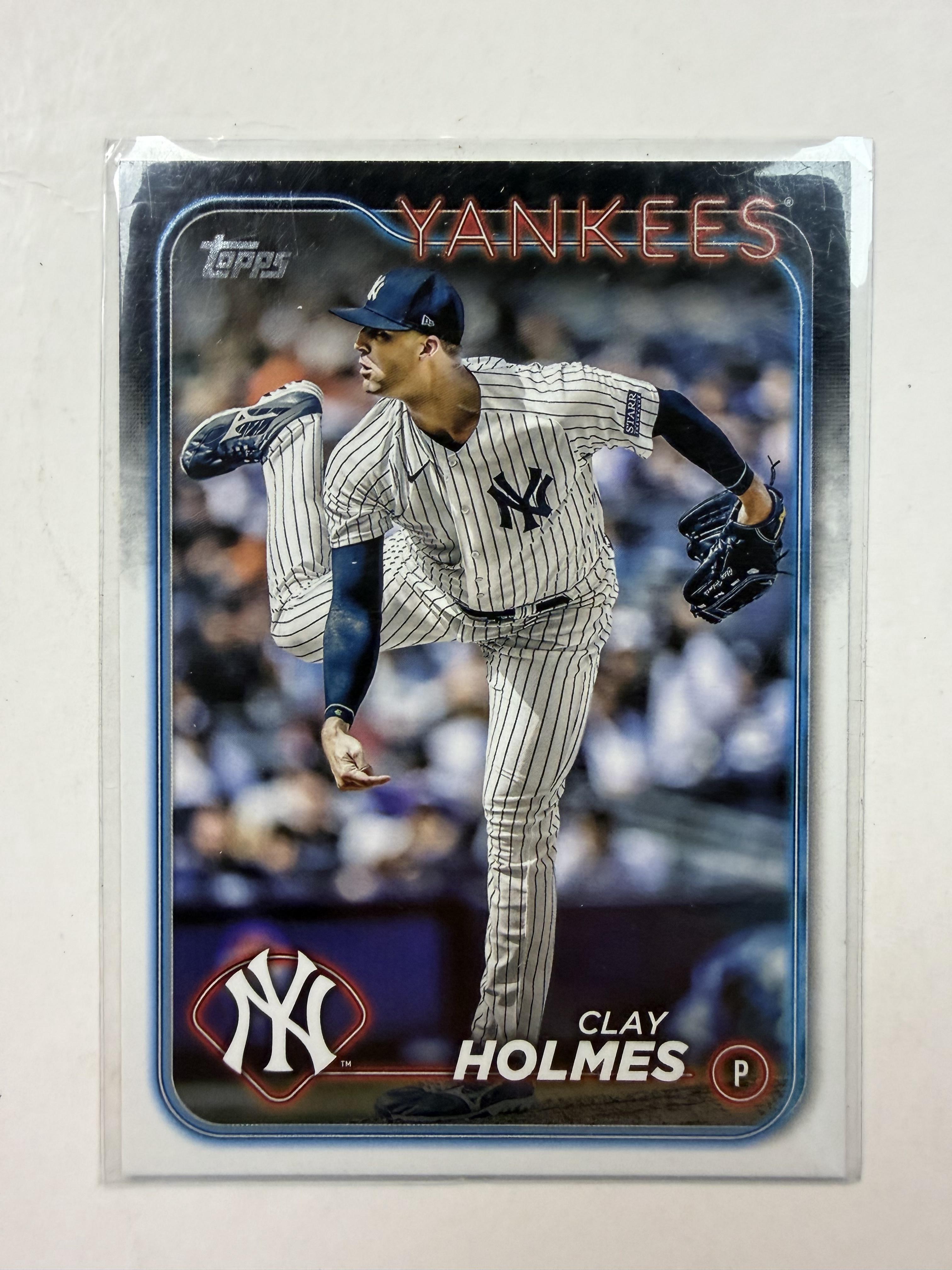 2024 Topps #247 Clay Holmes Team New York Yankees