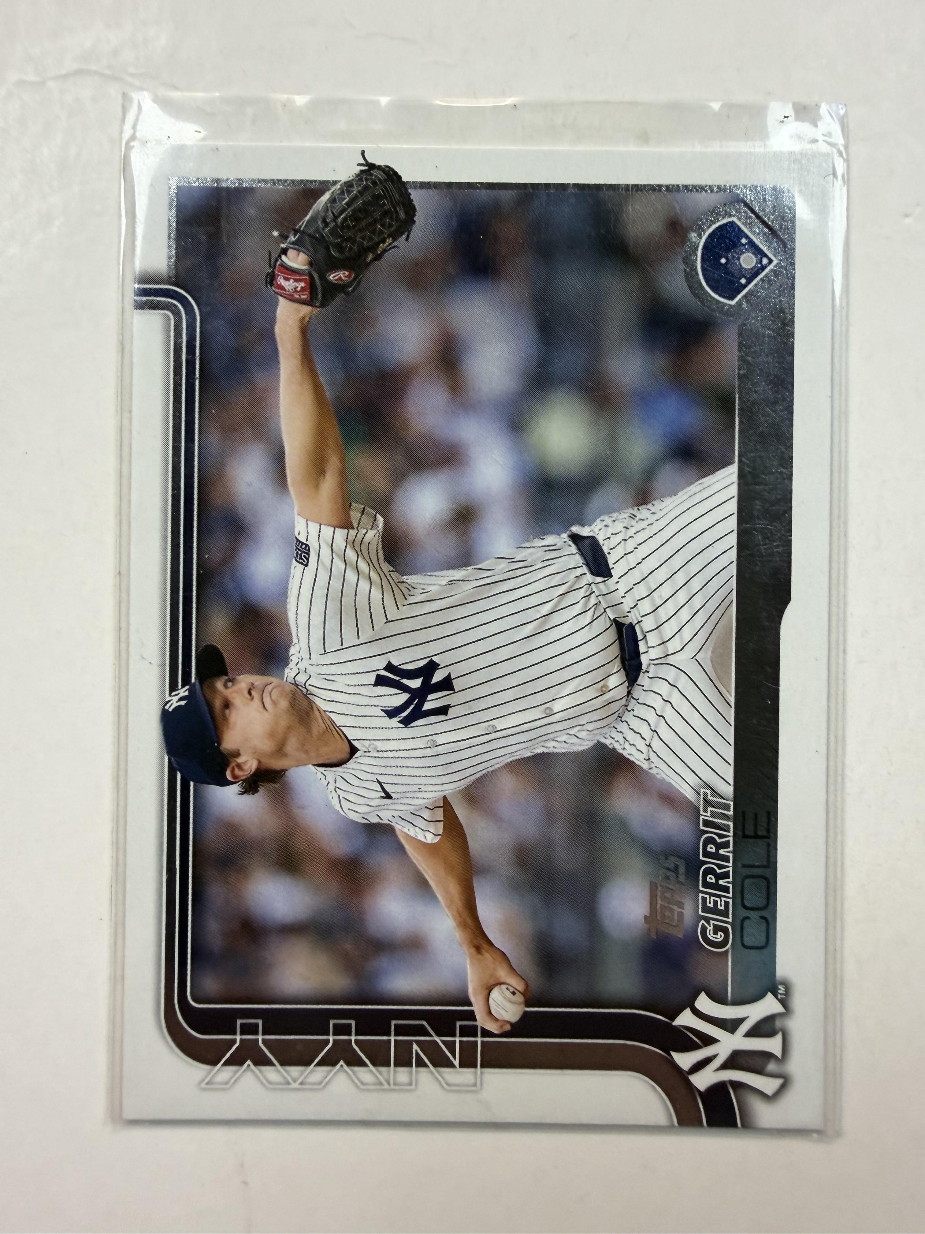 2025 Topps #187 Gerrit Cole New York Yankees
