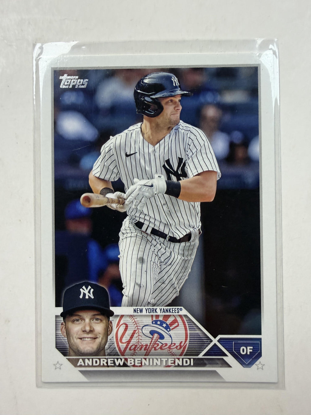 2023 Topps Series One  #197 Andrew Benintendi New York Yankees