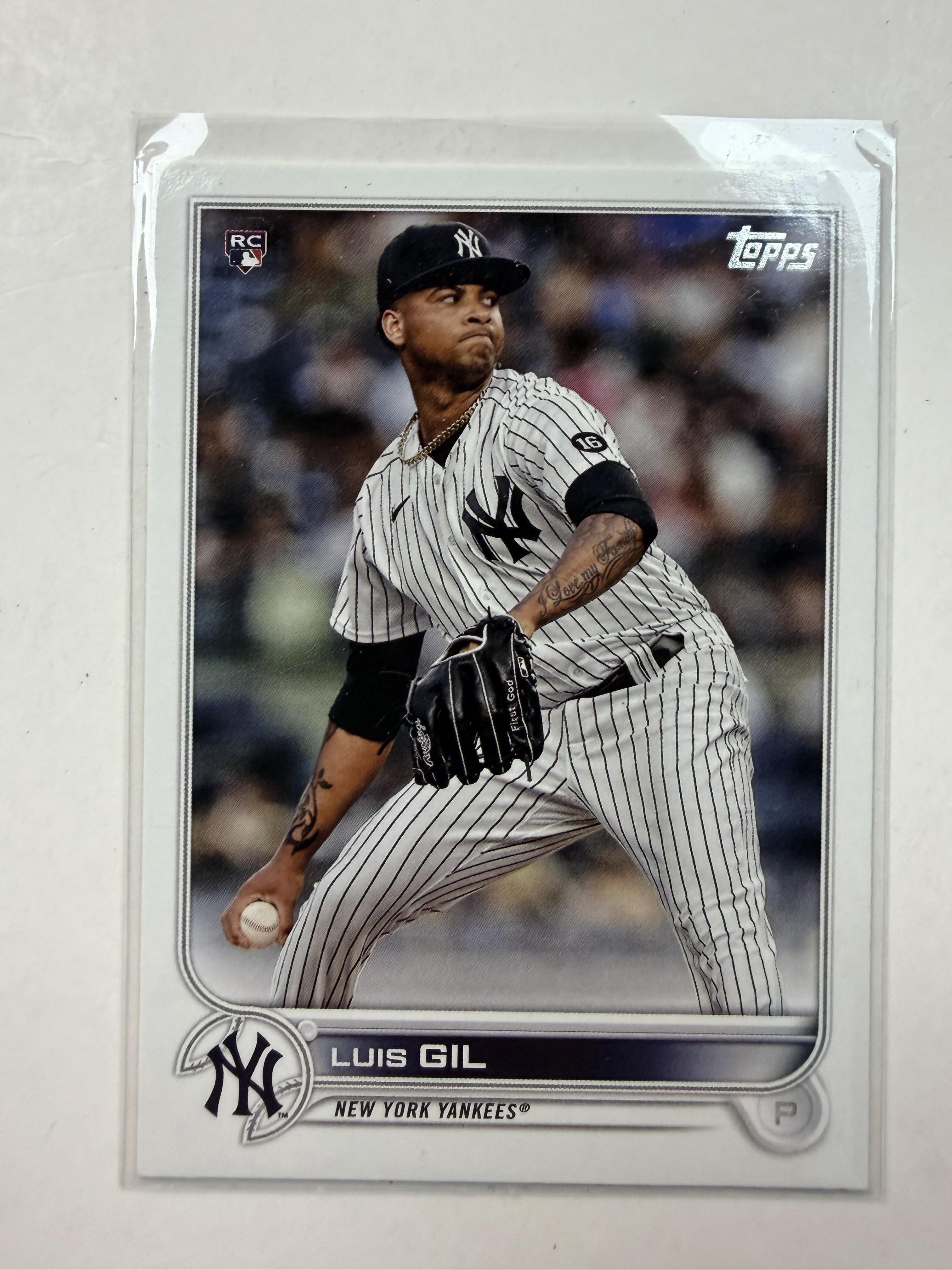 2022 Topps Series One Rookie Card  #131 Luis Gil New York Yankees