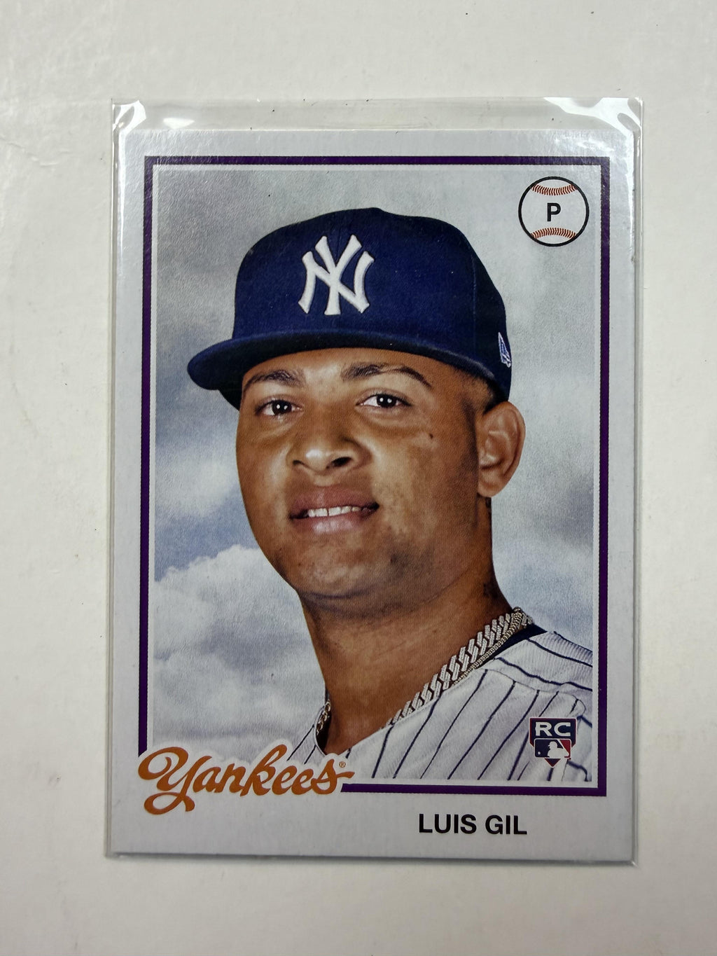 2022 Topps Archives #124 Luis Gil Rookie Card New York Yankees