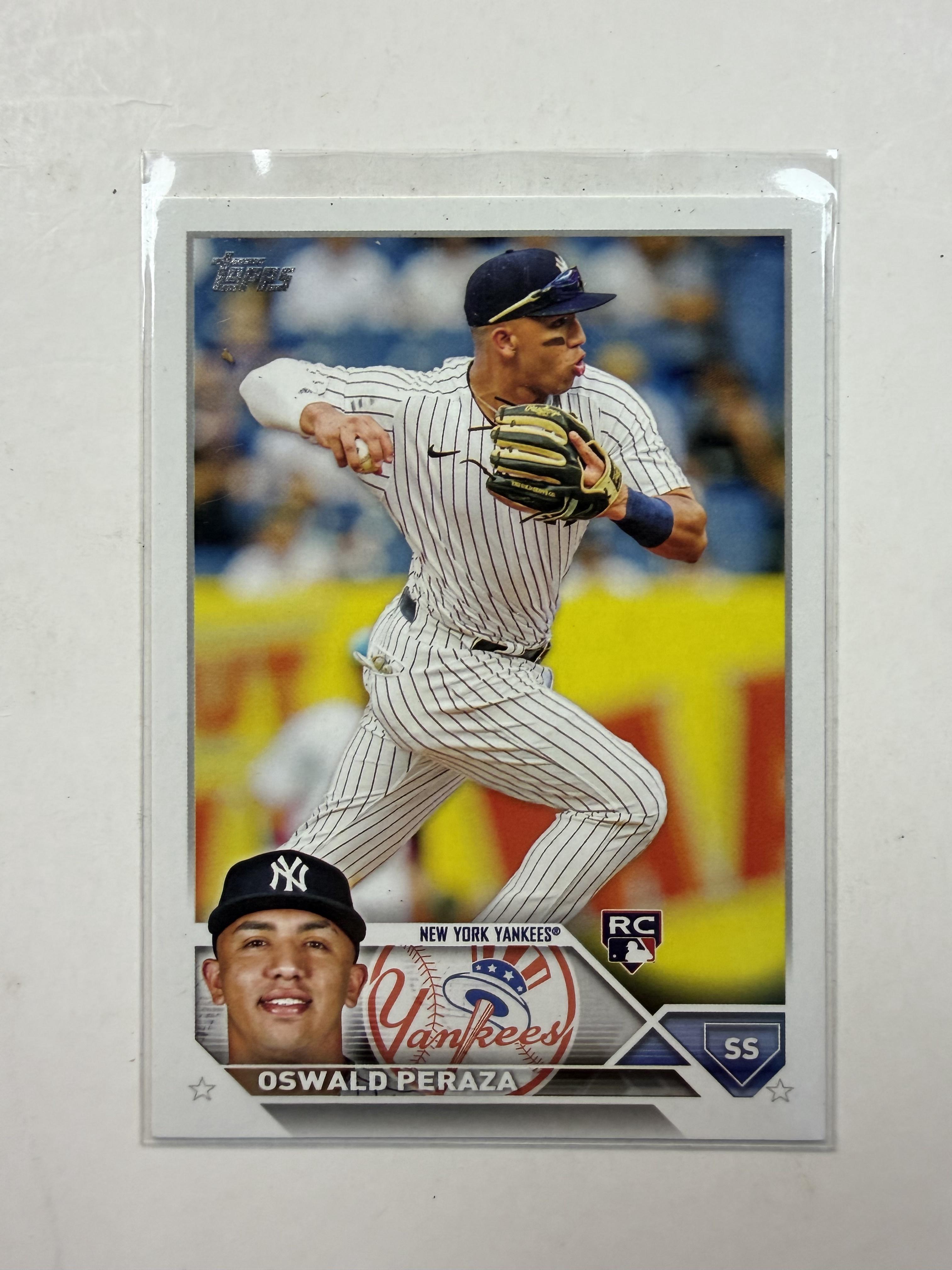 2023 Topps #94 Oswald Peraza  Rookie Card  New York Yankees