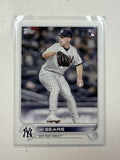 2022 Topps Chrome Update #USC110 JP Sears Rookie Card  New York Yankees