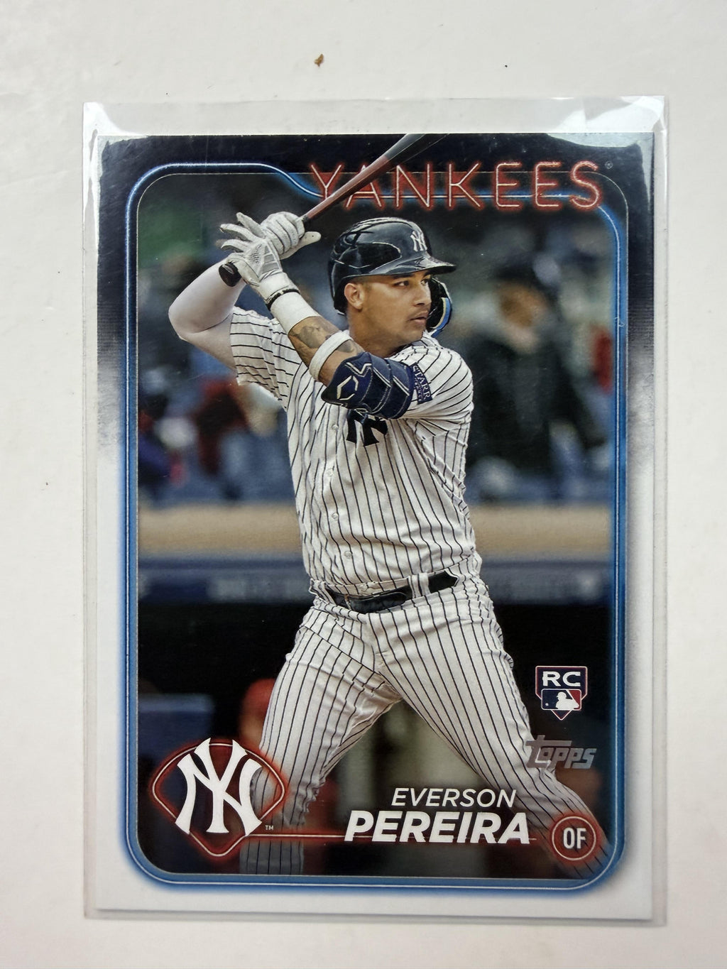2024 Topps #461 Everson Pereira Rookie Card New York Yankees