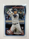 2024 Topps #461 Everson Pereira Rookie Card New York Yankees