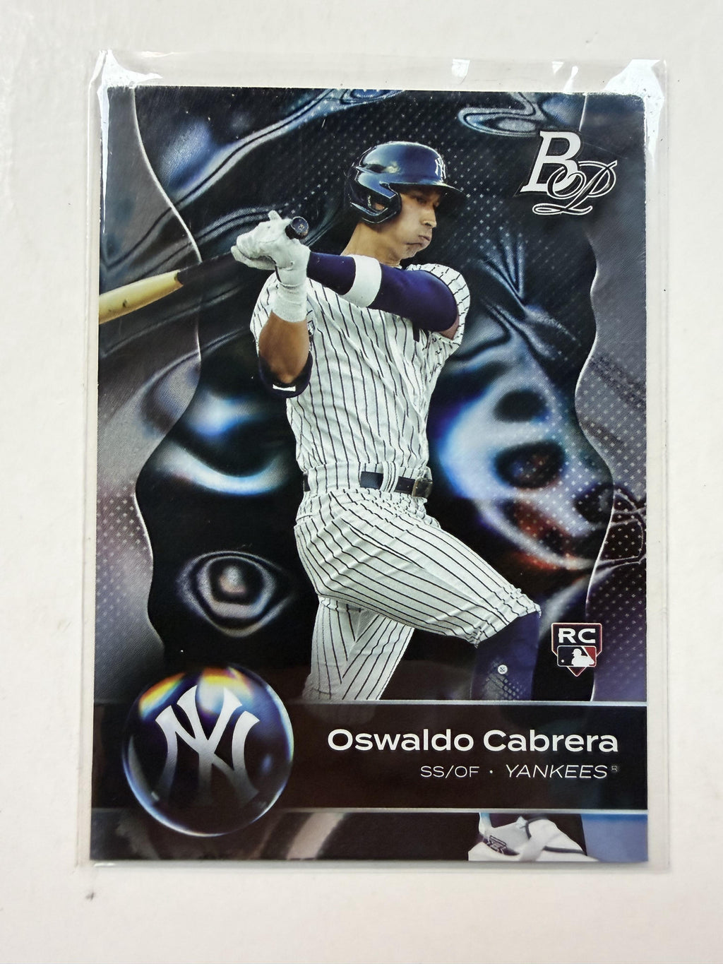 2023 Bowman Platinum #41 Oswaldo Cabrera  Rookie Card New York Yankees