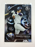 2023 Bowman Platinum #41 Oswaldo Cabrera  Rookie Card New York Yankees