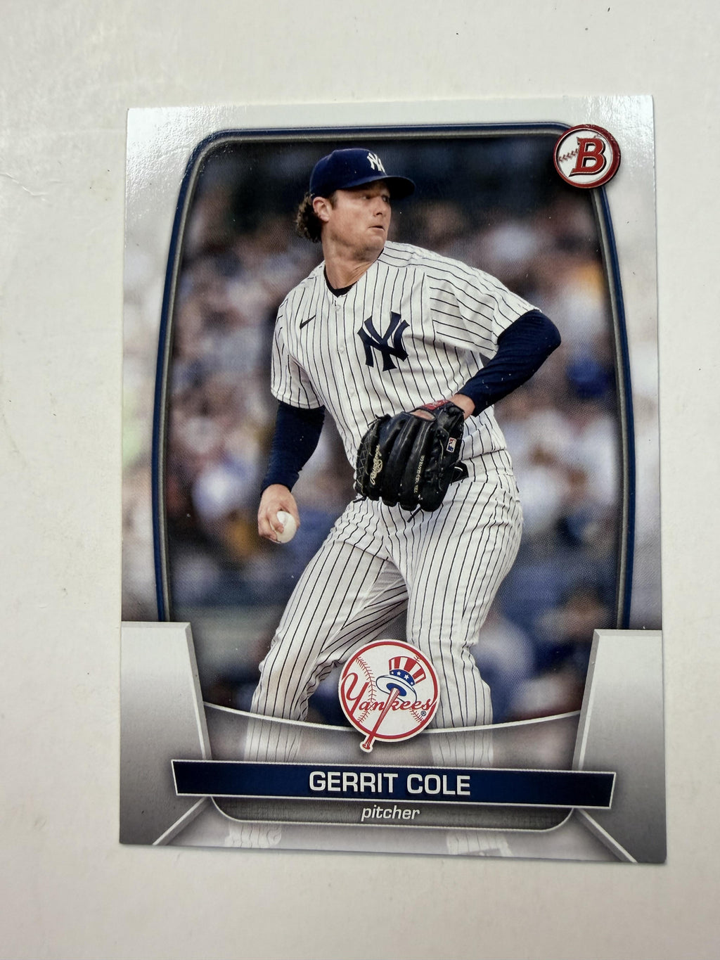 2023 Bowman #83 Gerrit Cole New York Yankees