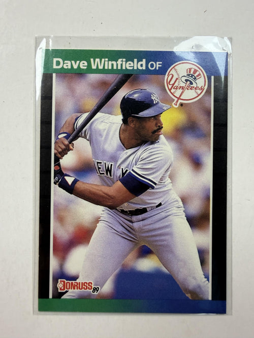 Front of Card 1989 Donruss #159 Dave Winfield New York Yankees - Polish Kings Auto Detail & Customs