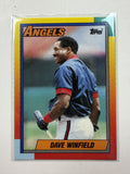 1990 Topps Traded #130T Dave Winfield Angels
