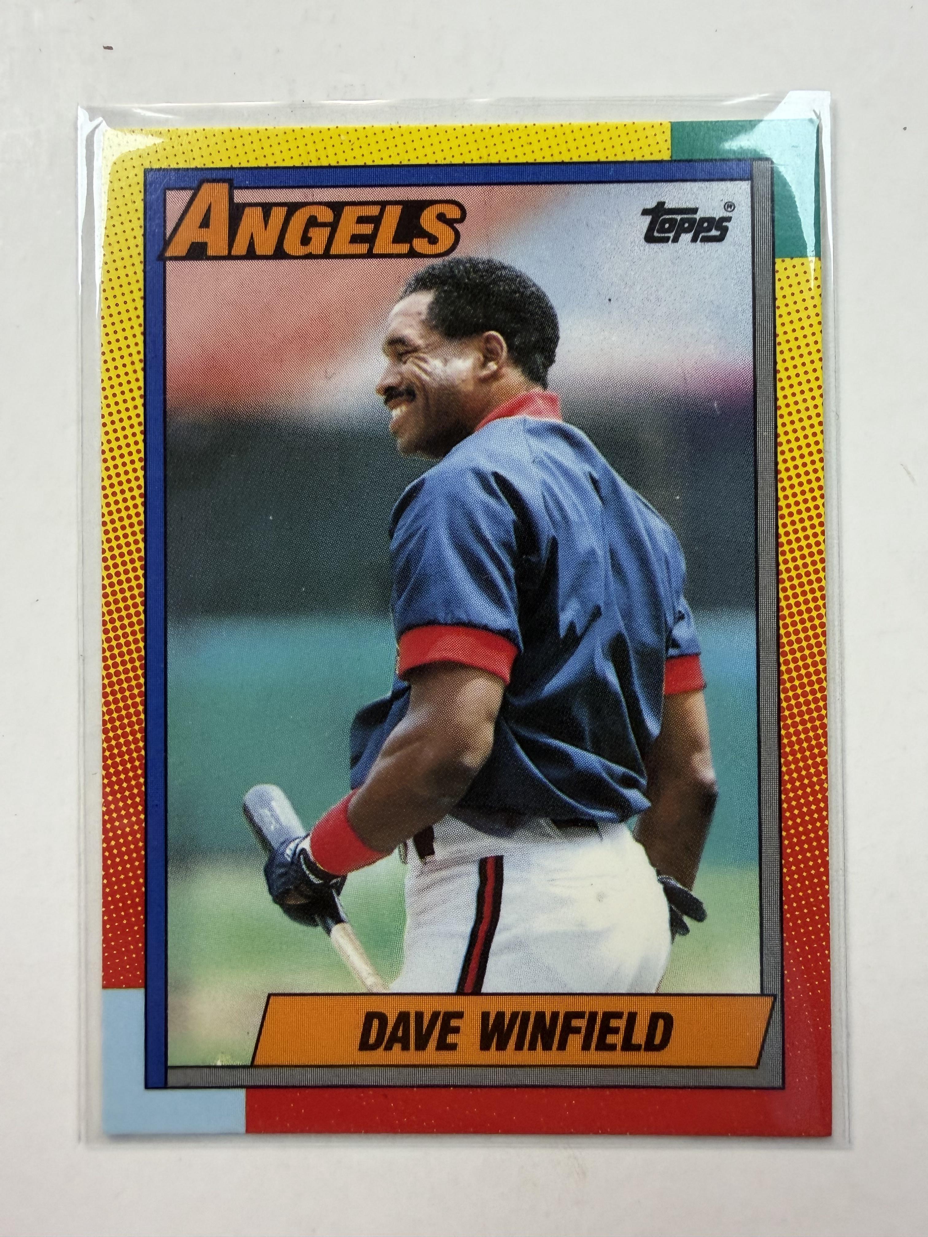 1990 Topps Traded #130T Dave Winfield Angels