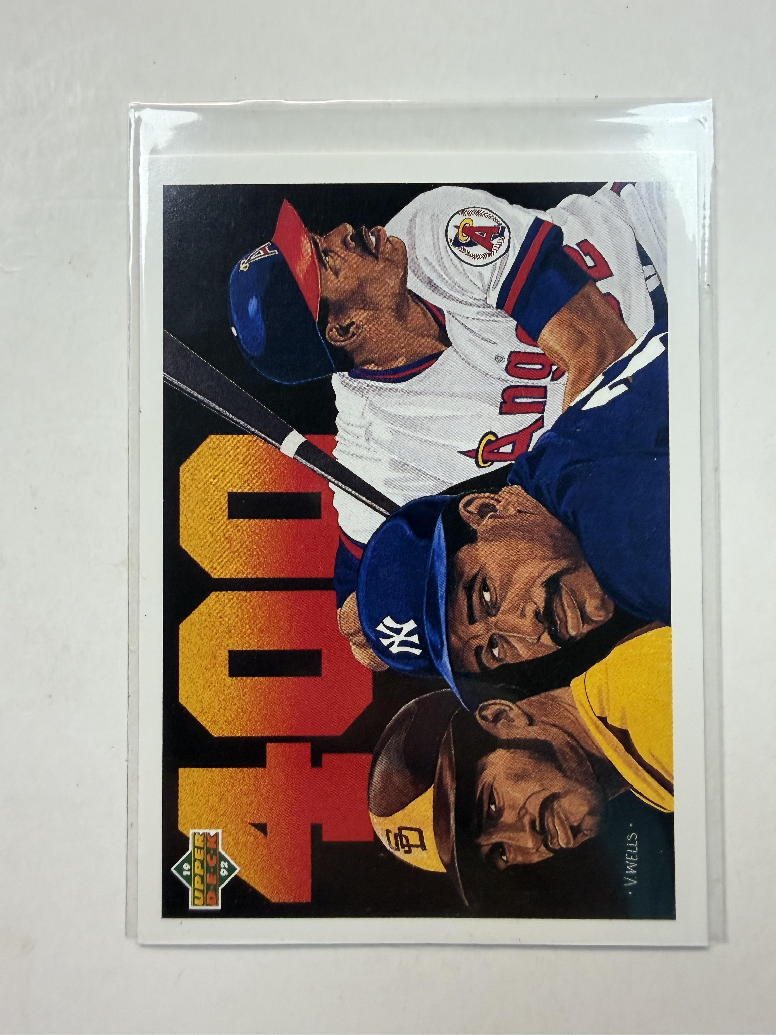 1991 Upper Deck #28 CS 400th HR David Winfield