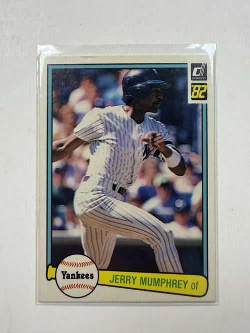 Front of Card 1982 Donruss #261 Jerry Mumphrey New York Yankees - Polish Kings Auto Detail & Customs