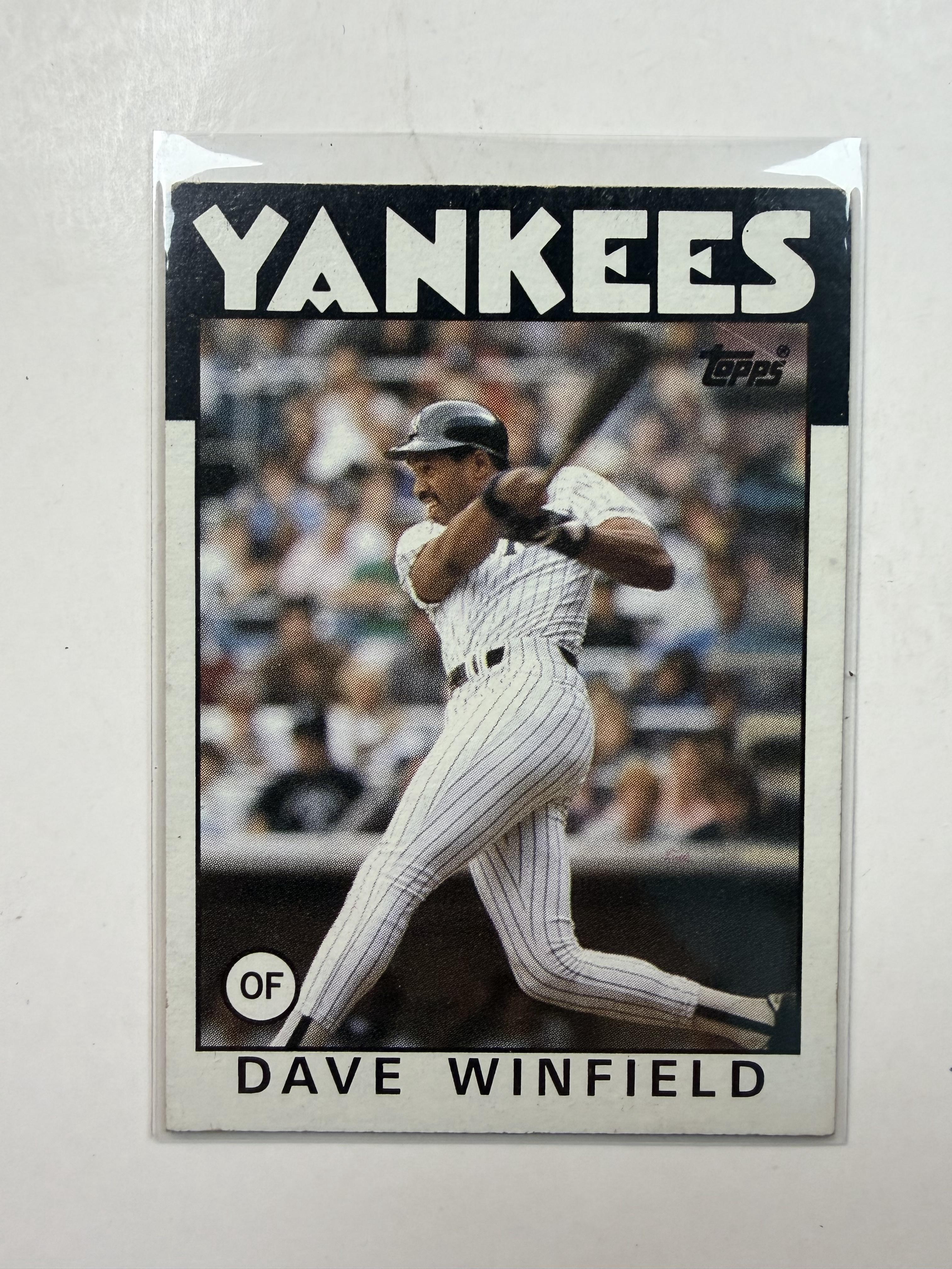 1986 Topps #70 Dave Winfield New York Yankees
