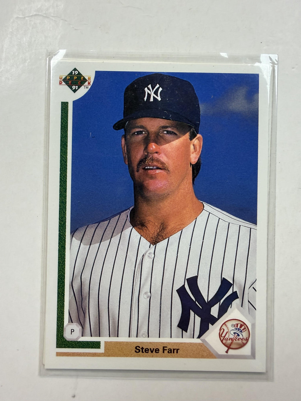 1991 Upper Deck #717 Steve Farr New York Yankees