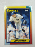 1990 Topps Traded #103T Jeff Robinson New York Yankees