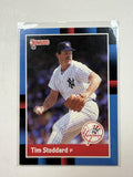 1988 Donruss #497 Tim Stoddard New York Yankees