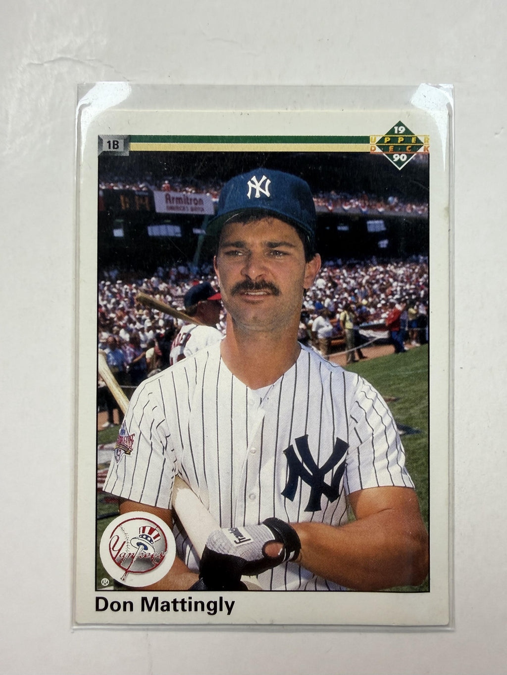 1990 Upper Deck #191b Don Mattingly New York Yankees