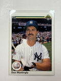 1990 Upper Deck #191b Don Mattingly New York Yankees