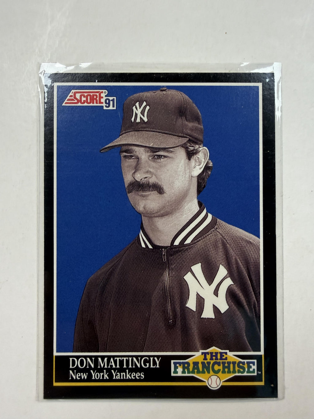 1991 Score #856 Don Mattingly New York Yankees
