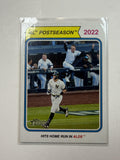 2023 Topps Heritage #441 Hits Home Run in ALDS New York Yankees