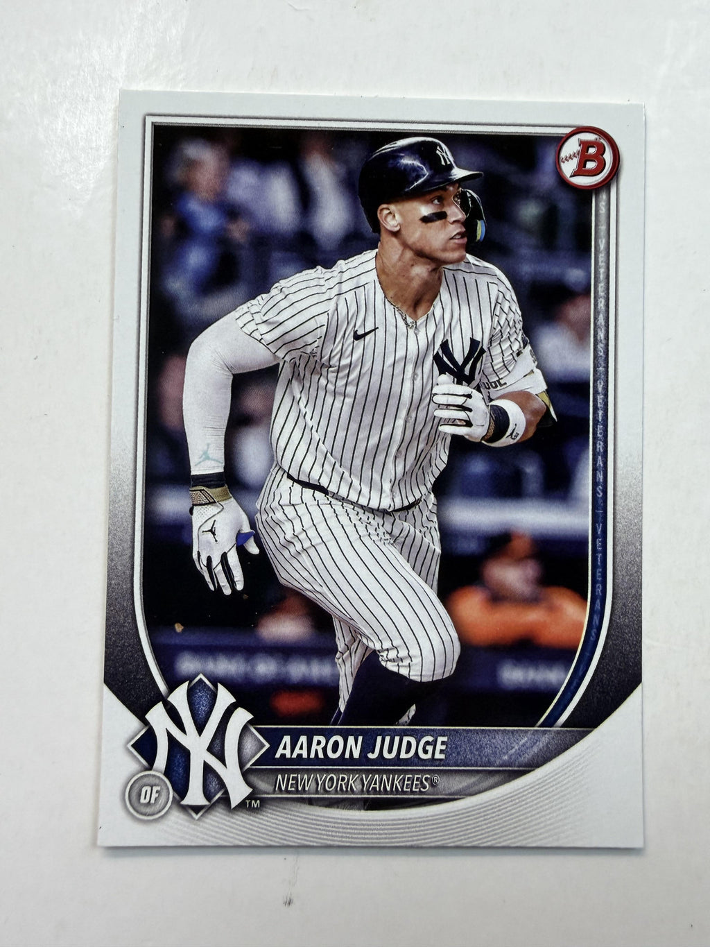 2025 Bowman #99 Aaron Judge New York Yankees