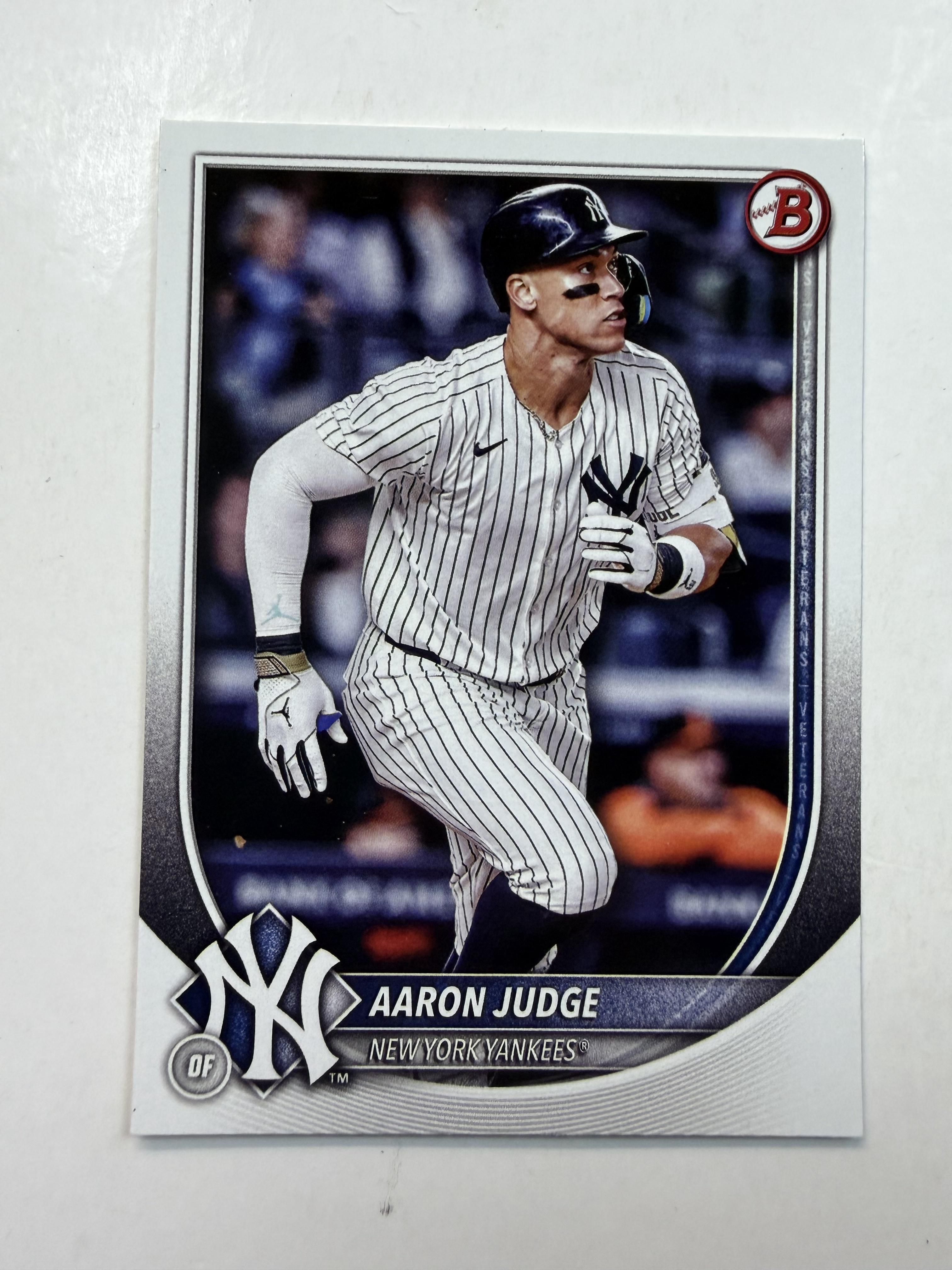 2025 Bowman #99 Aaron Judge New York Yankees
