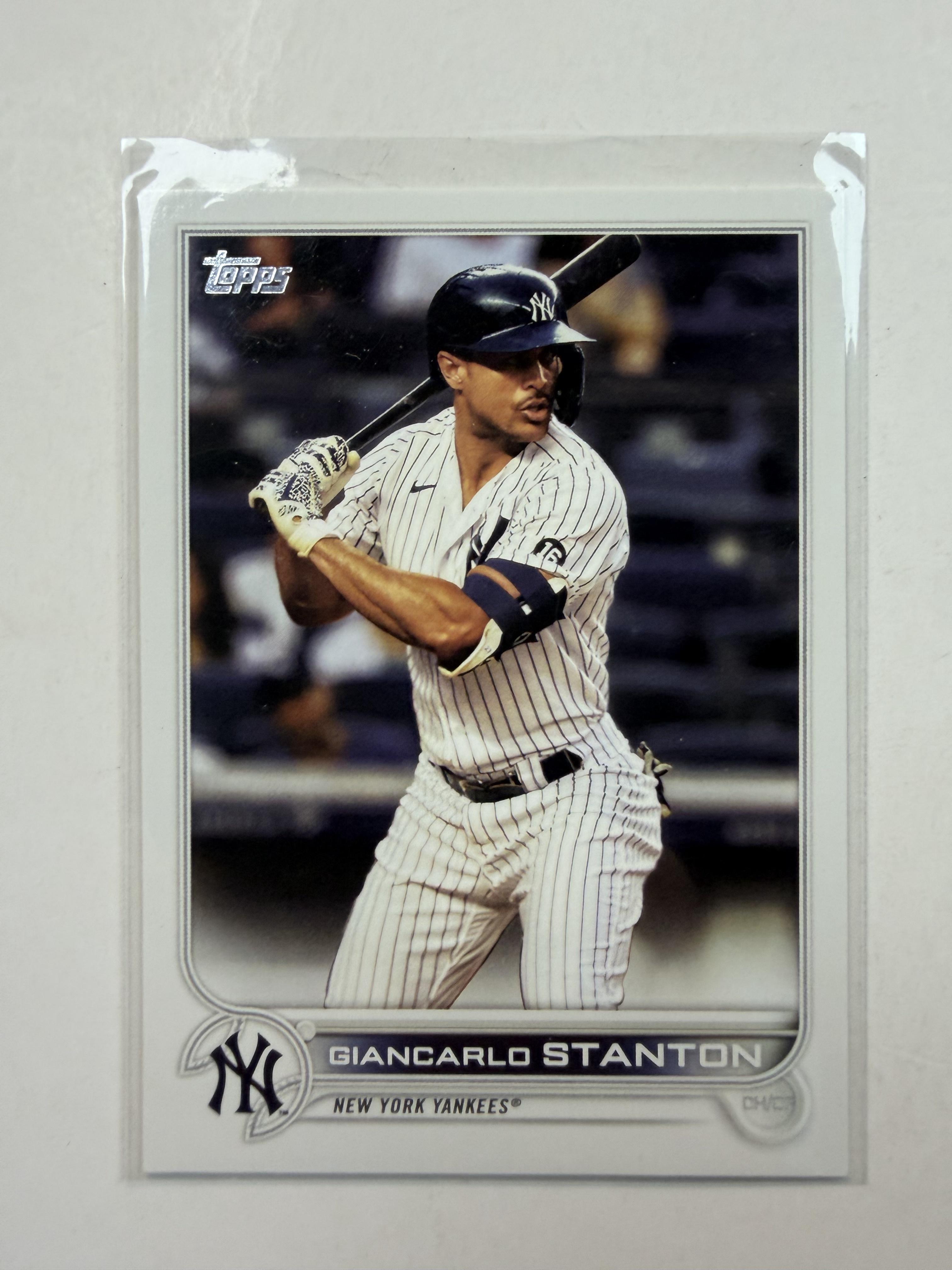 2022 Topps #650 Giancarlo Stanton  New York Yankees
