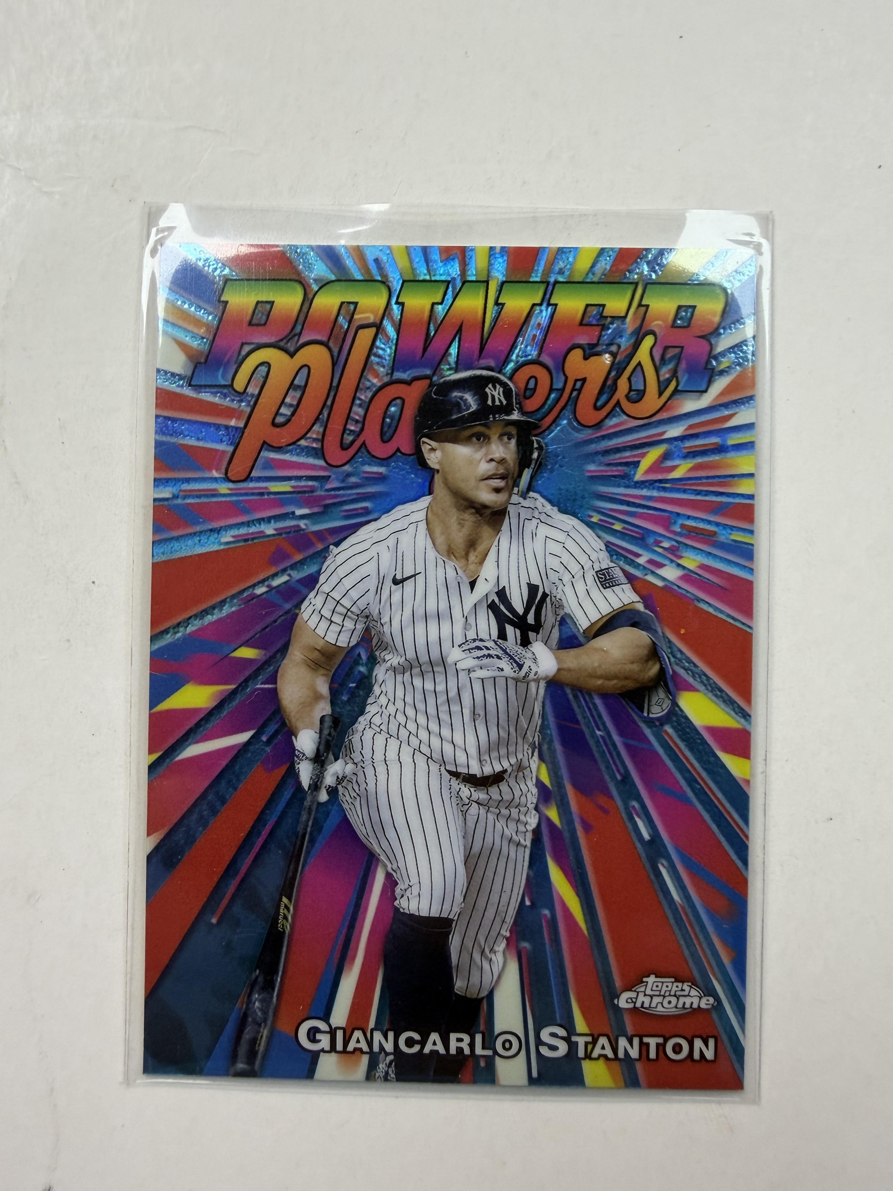 2025 Topps Chrome #PP-13 Giancarlo Stanton Power Players