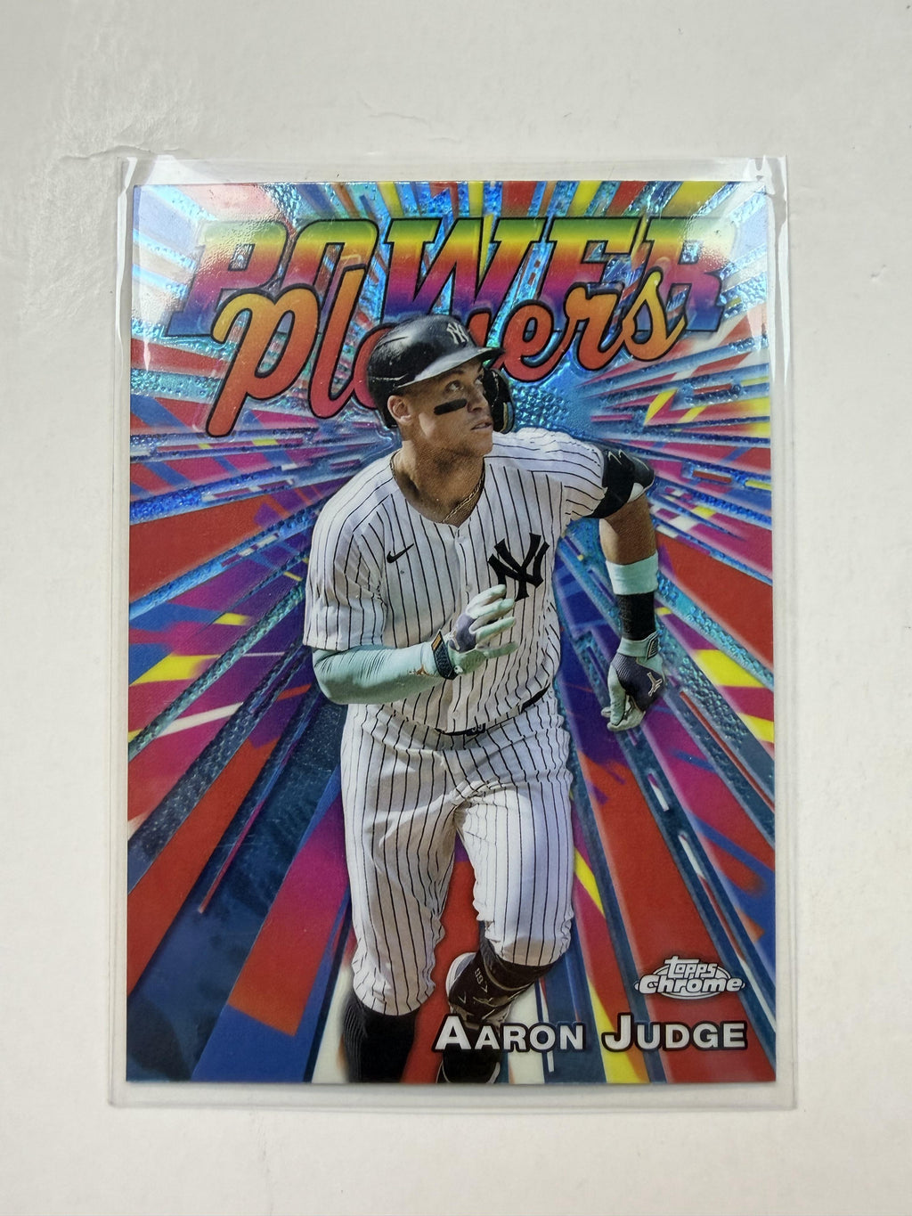 2025 Topps Chrome #PP-1 Aaron Judge Power PlayersNew York Yankees