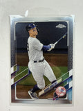 2021 Topps Chrome #99 Aaron Judge New York Yankees