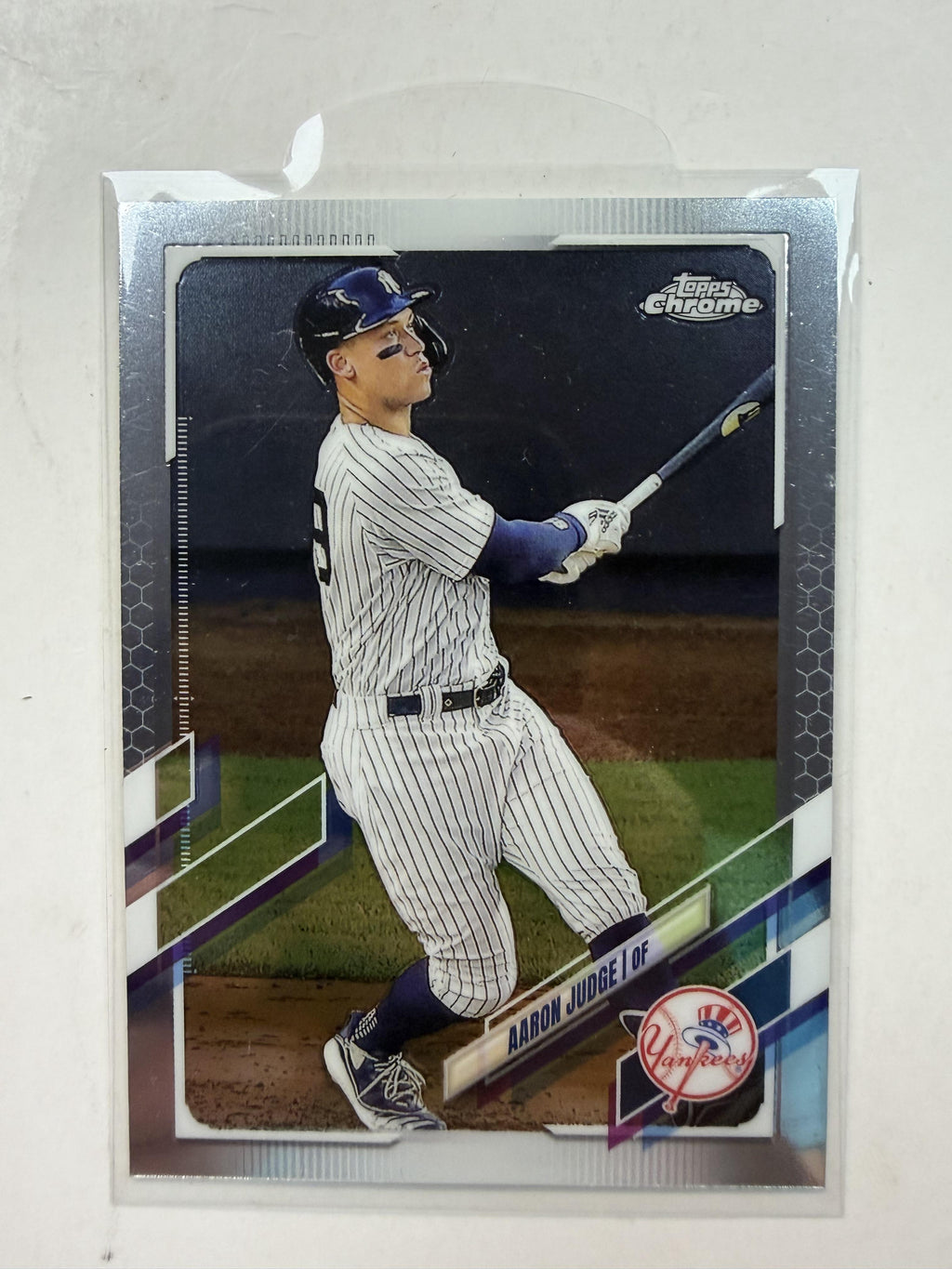 2021 Topps Chrome #99 Aaron Judge New York Yankees