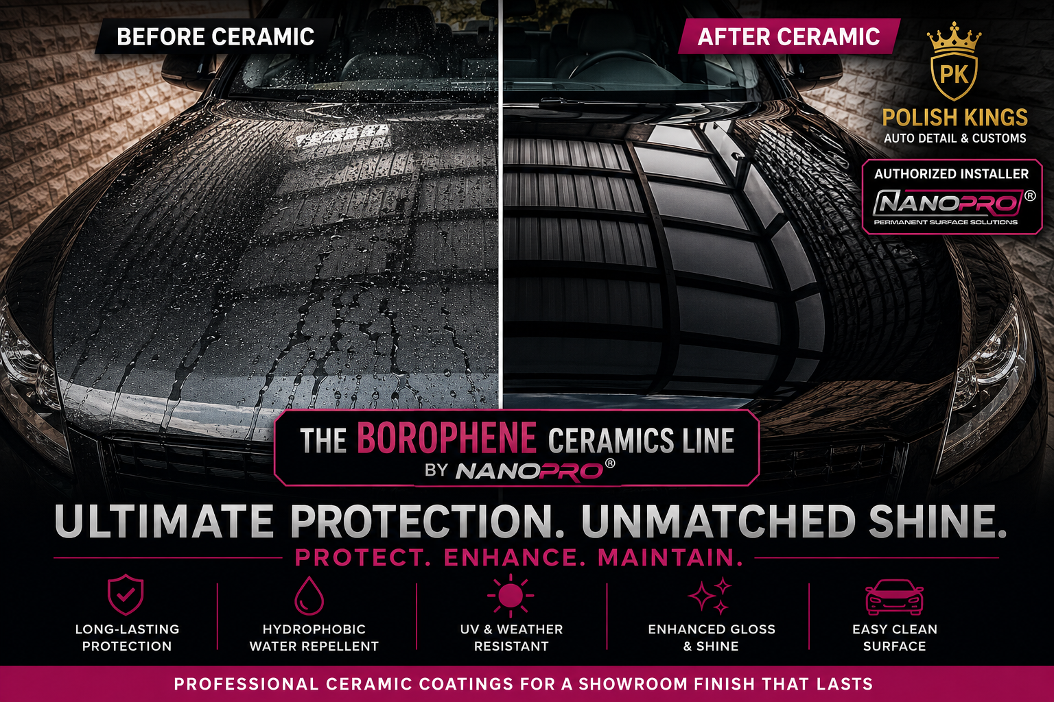 Borophene 4.0 Grand Master Ceramic Coatings (by NanoPro)