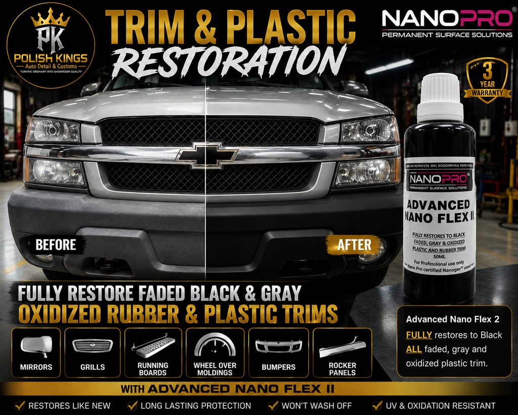 Black Trim and Plastic Restoration