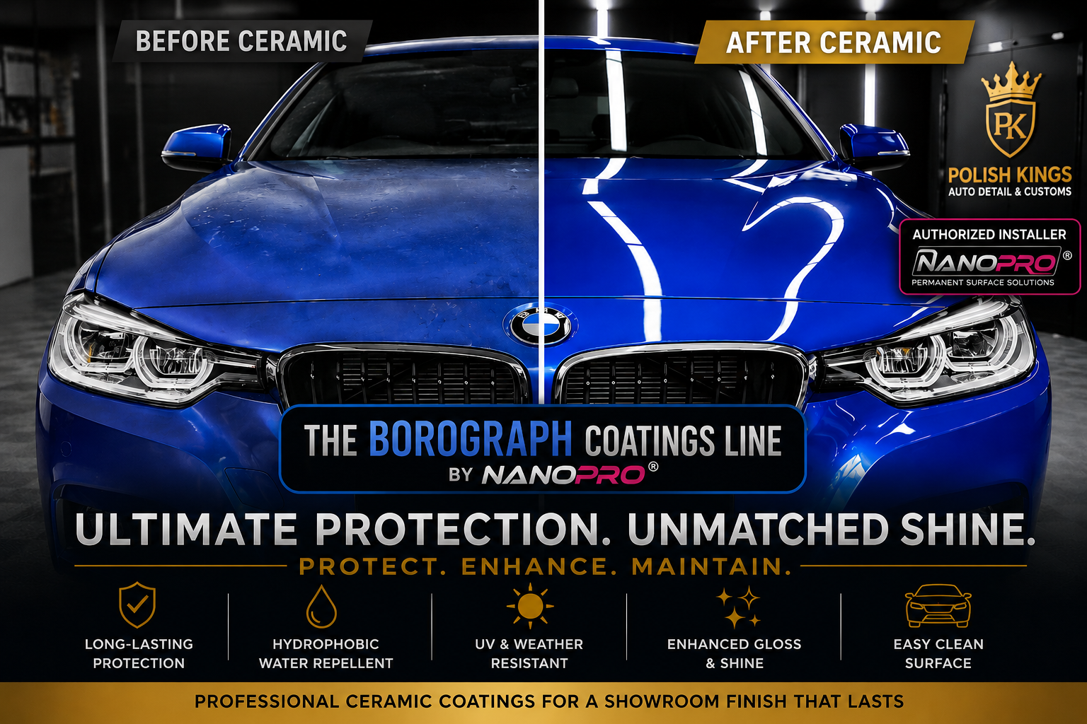 Borograph 3.0 Stealth Ceramic Coating (By NanoPro)