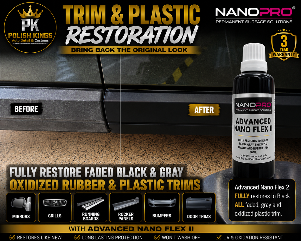 Black Trim and Plastic Restoration